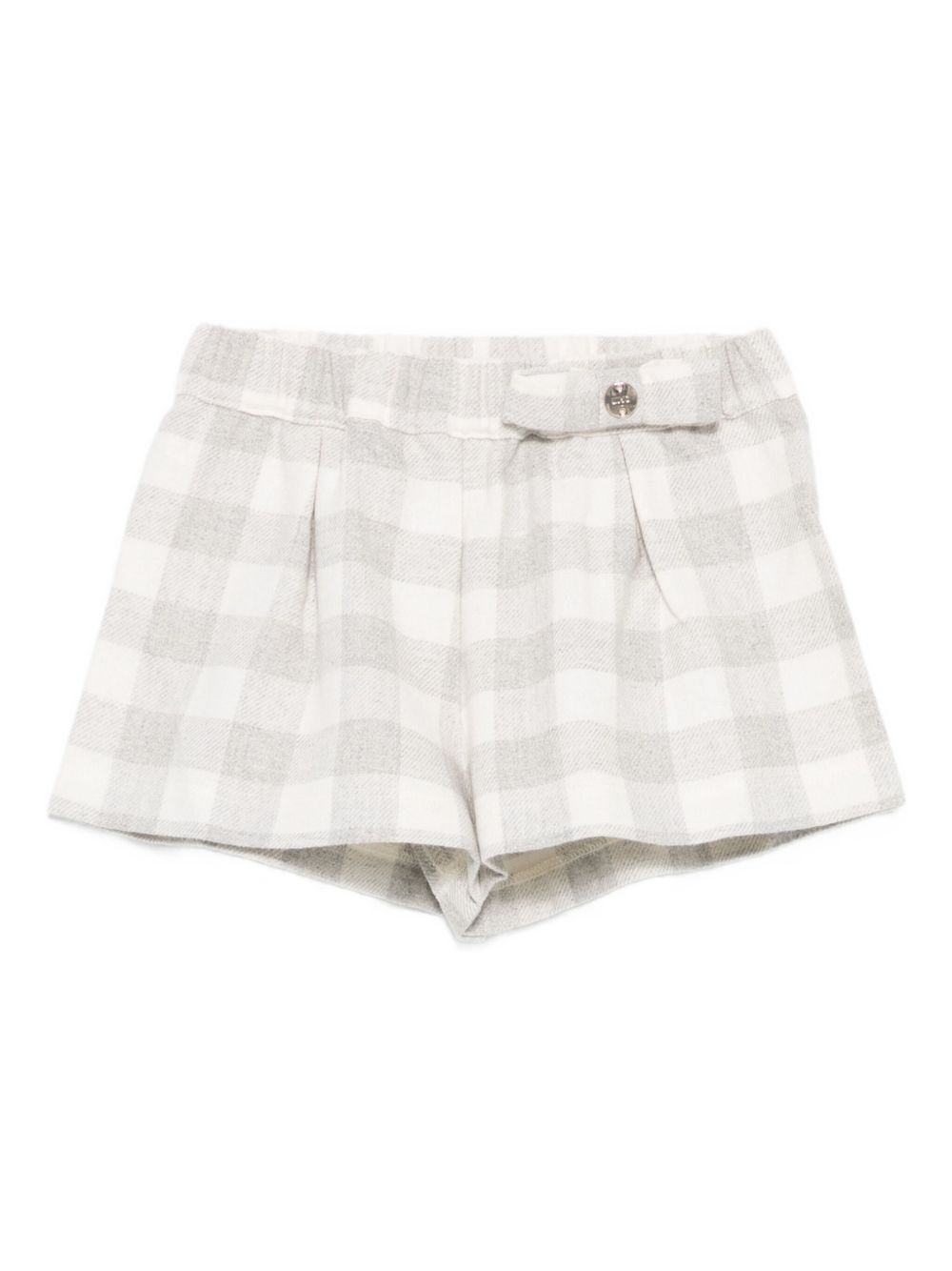 Bermuda bianco/grigio per neonata HF5017T101A B3068 Liu Jo 