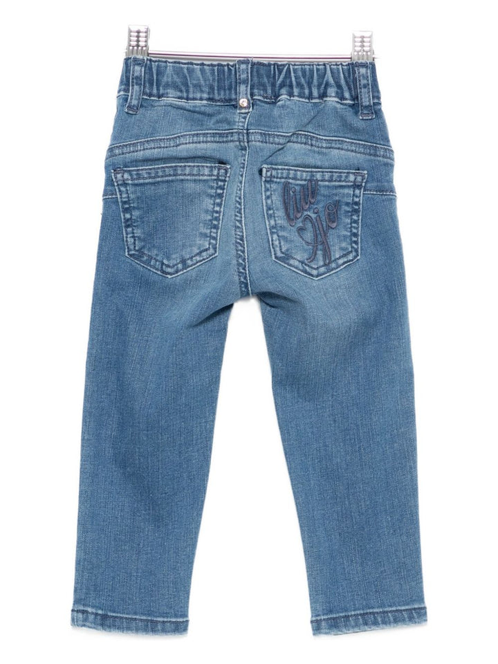 Jeans blu per neonata HF5031D5023 77089 Liu Jo 