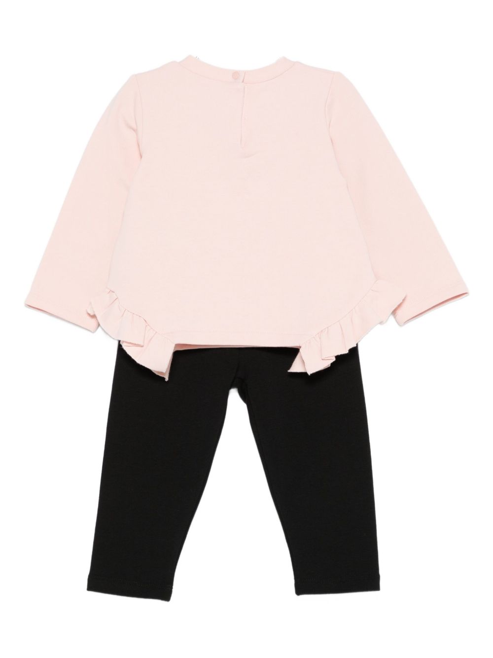 Completo rosa/nero per neonata HF5038F0724 B3482 Liu Jo 