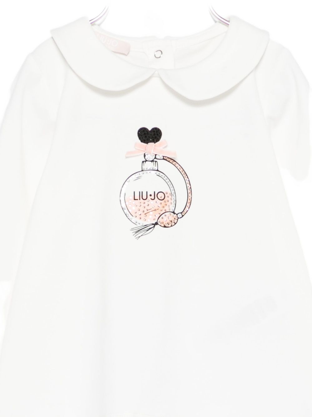 T-shit bianca per neonata HF5040J0088 M9738 Liu Jo 