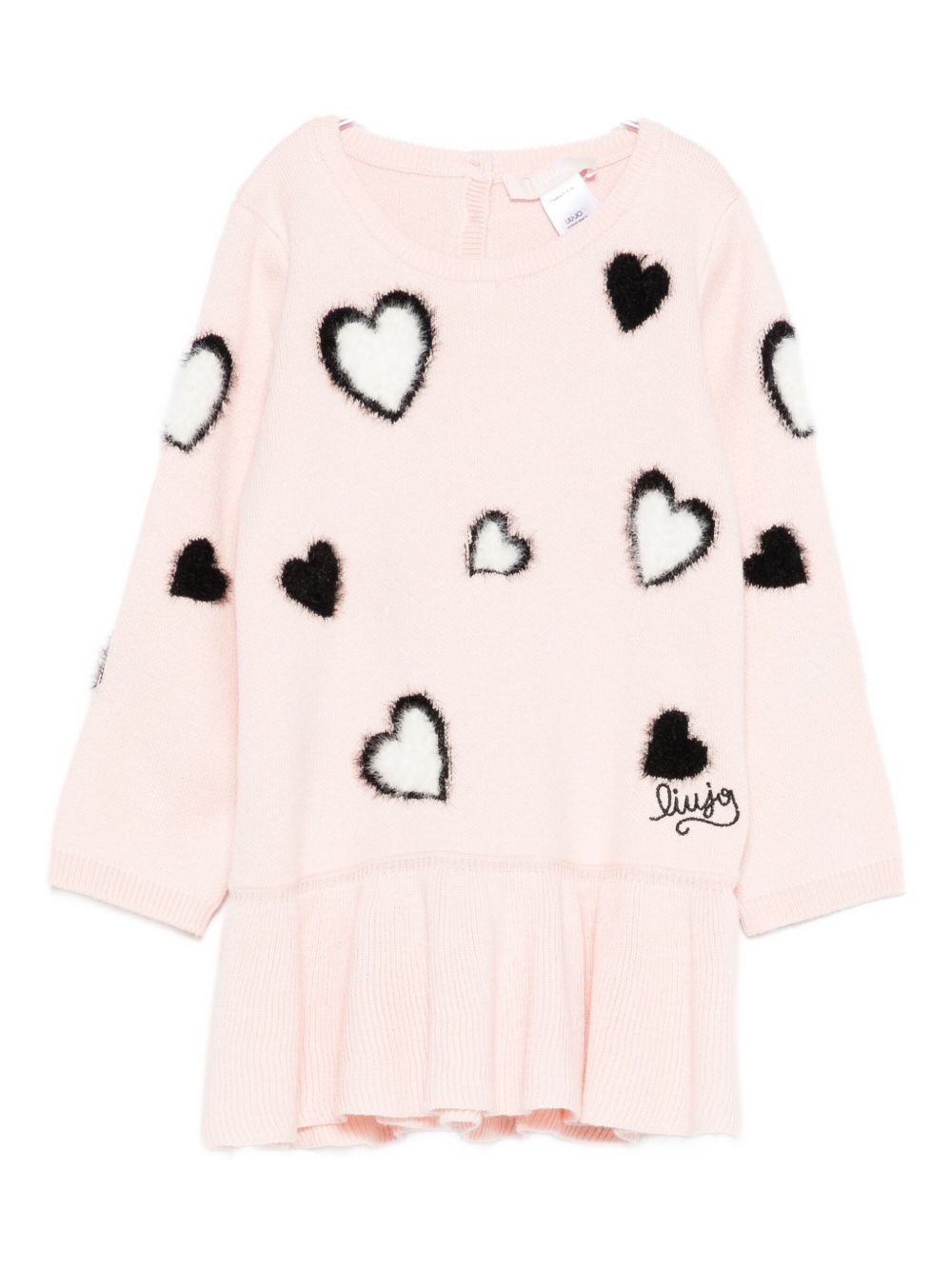 Abito rosa per neonata HF5043MA07E M9693 Liu Jo 
