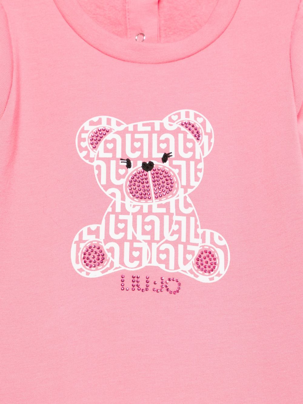 Felpa rosa per neonata HF5049F0724 M9815 Liu Jo 