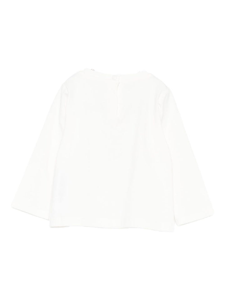 T-shirt bianco per neonata HF5052J0088 M9816 Liu Jo 