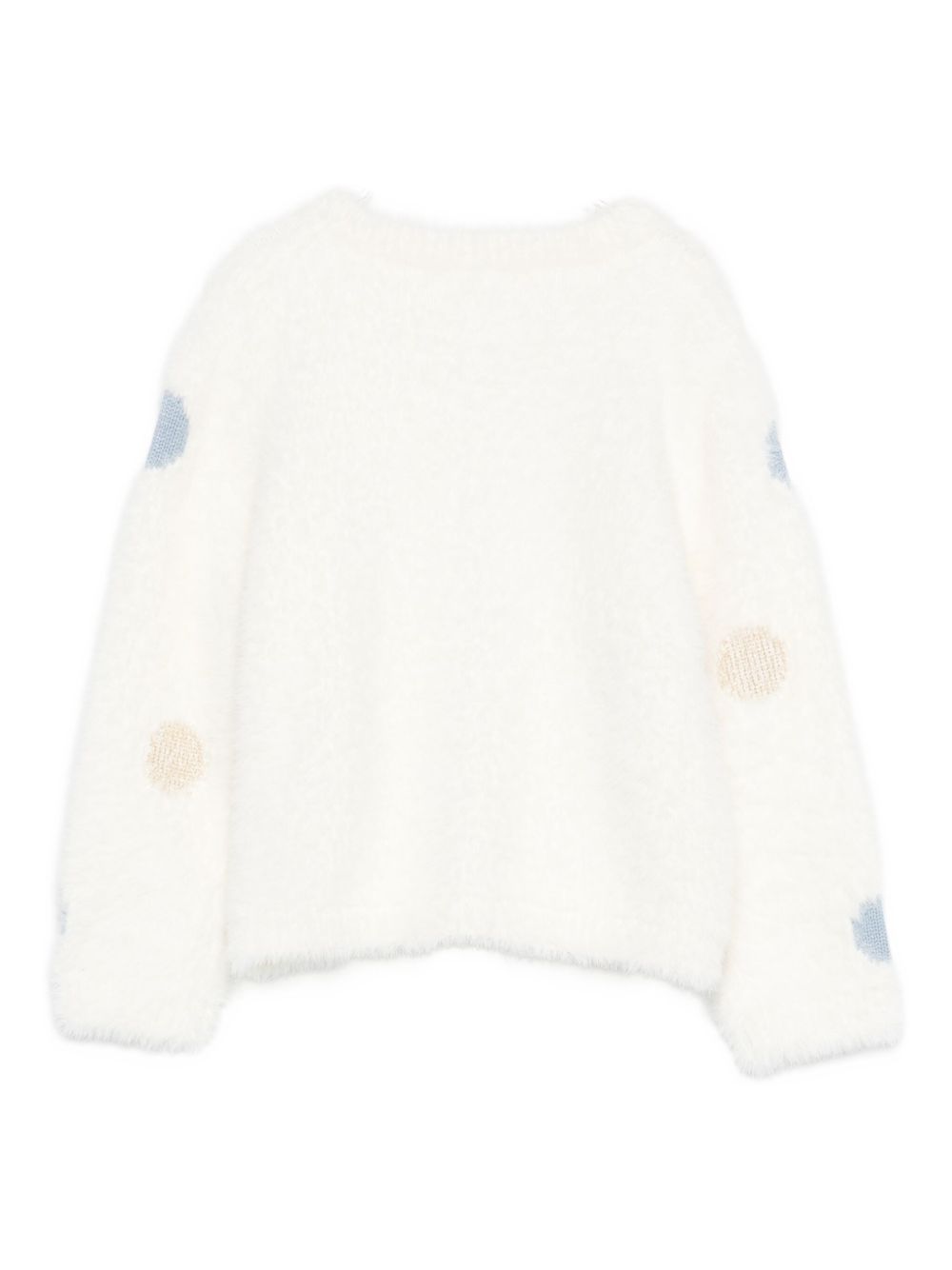 Cardigan bianco per neonata HF5070MA94O M9983 Liu Jo 