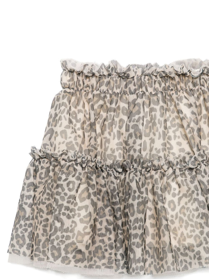 Completo rosso/leopardato per neonata HF5077J6597 C3805 Liu Jo 