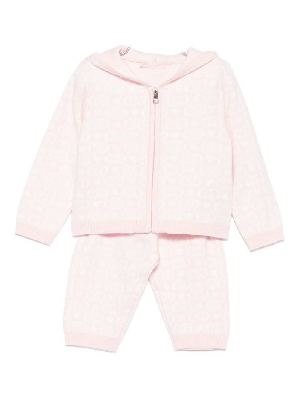 Completo sportivo rosa per neonata HF5081MA07E D6474 Liu Jo 