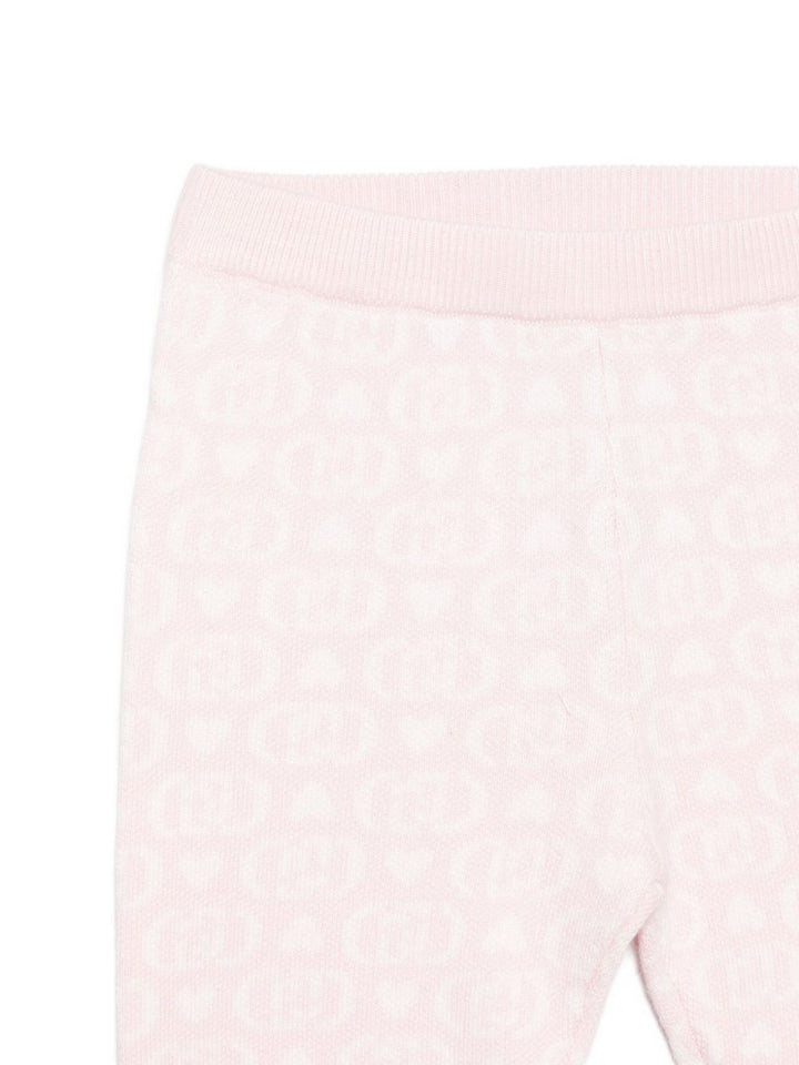 Completo sportivo rosa per neonata HF5081MA07E D6474 Liu Jo 