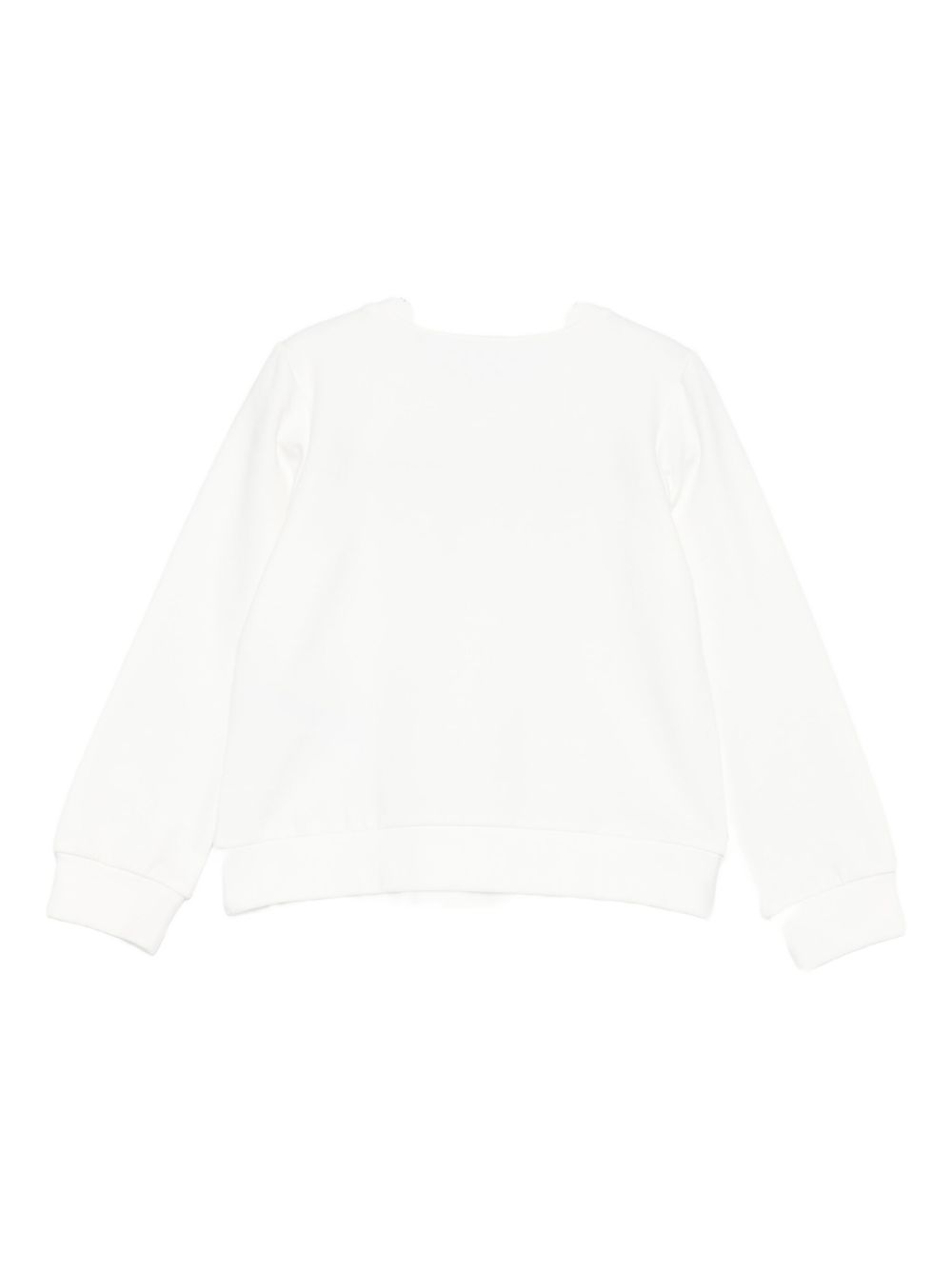 Felpa bianca per bambina KF5001F0724 10602 Liu Jo 
