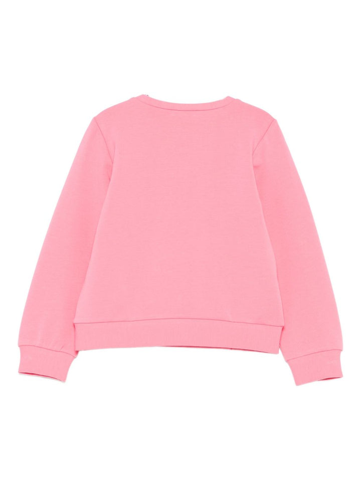 Felpa rosa per bambina KF5001F0724 61723 Liu Jo 