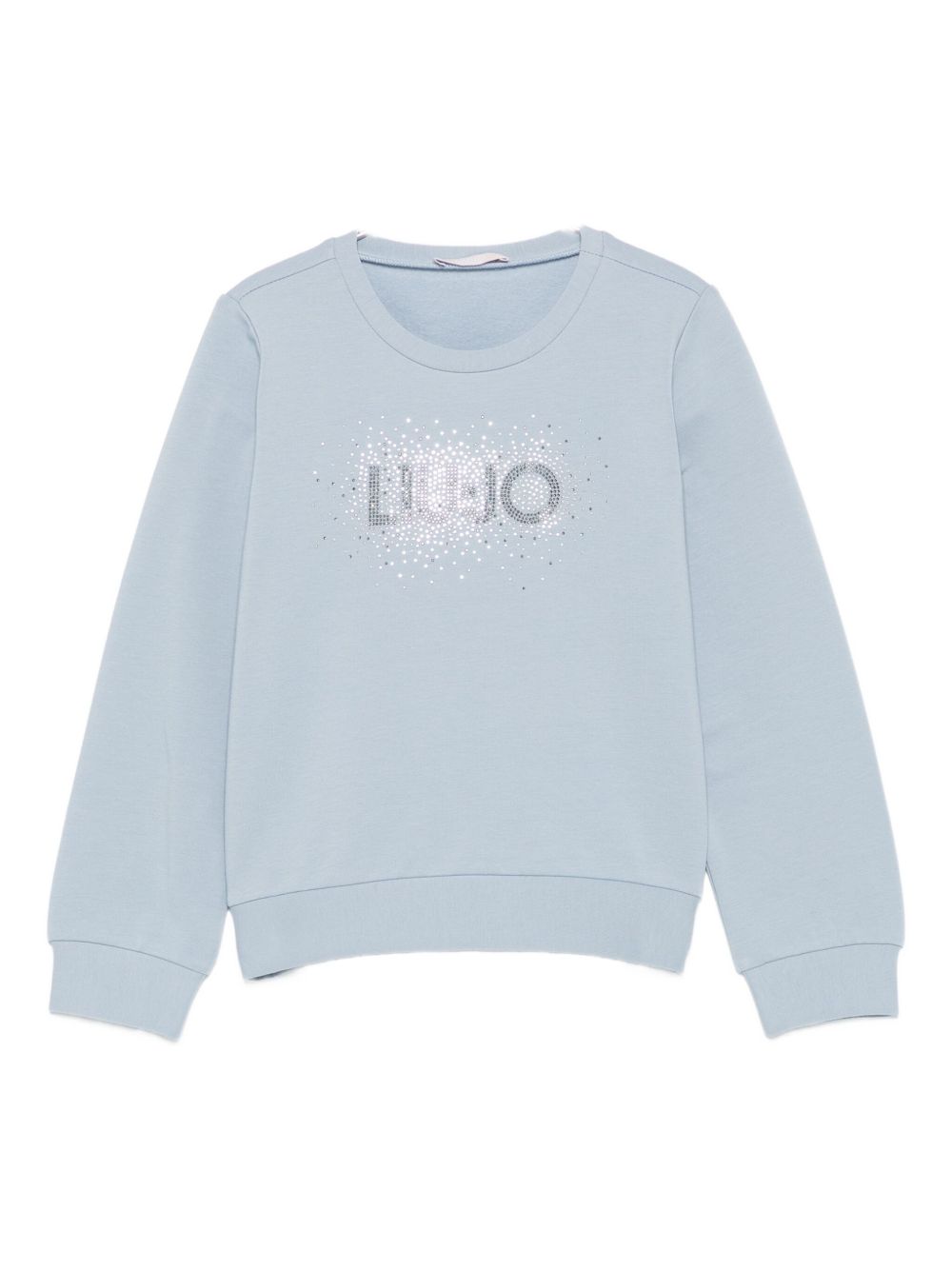 Felpa blu polvere per bambina KF5001F0724 64010 Liu Jo 