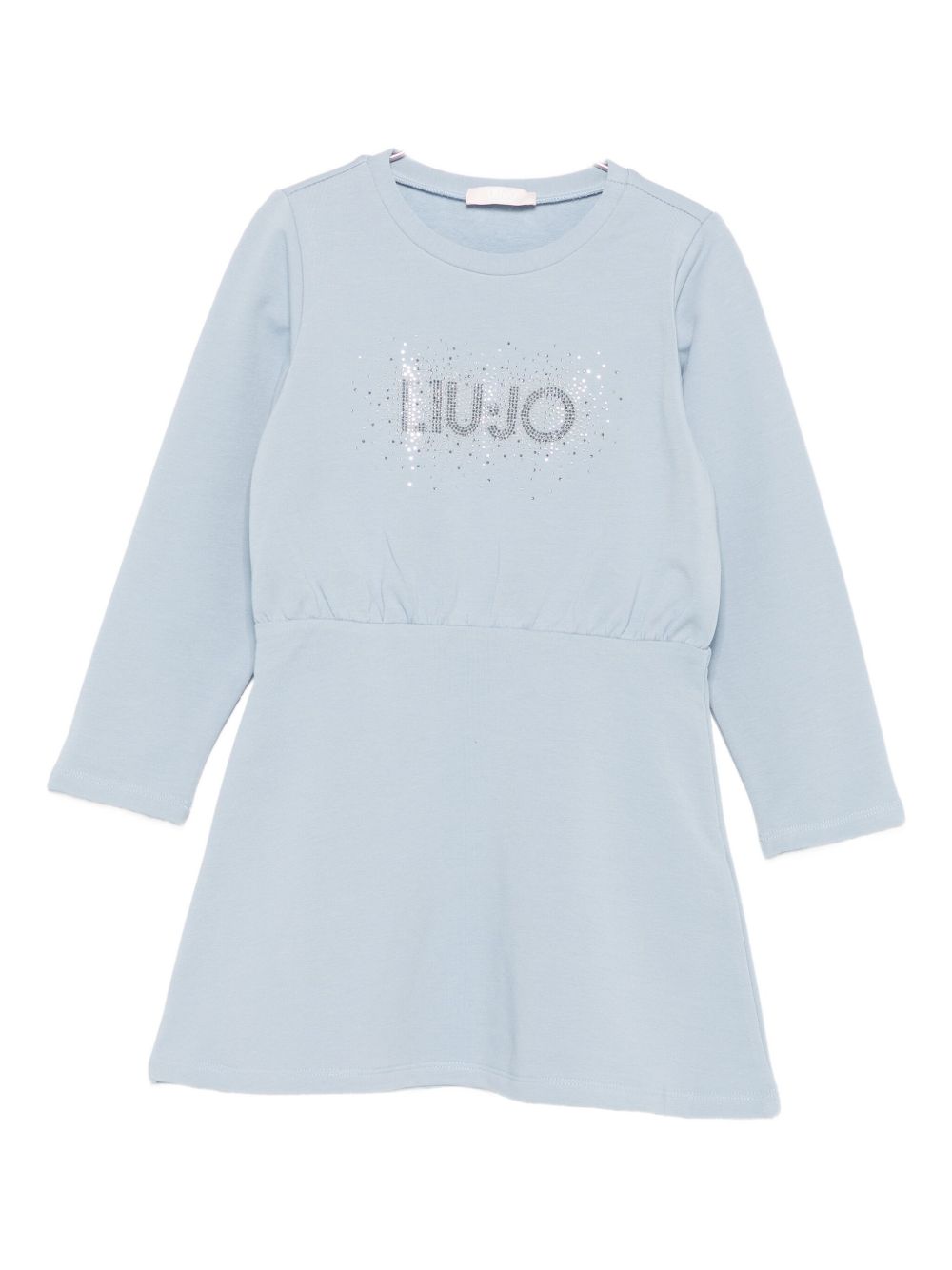 Abito azzurro per bambina KF5004F0724 64010 Liu Jo 