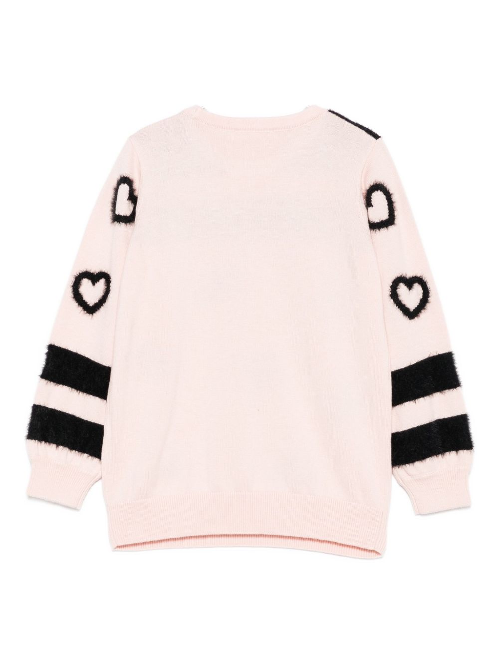 Maglione rosa chiaro per bambina KF5032MA07E M9687 Liu Jo 
