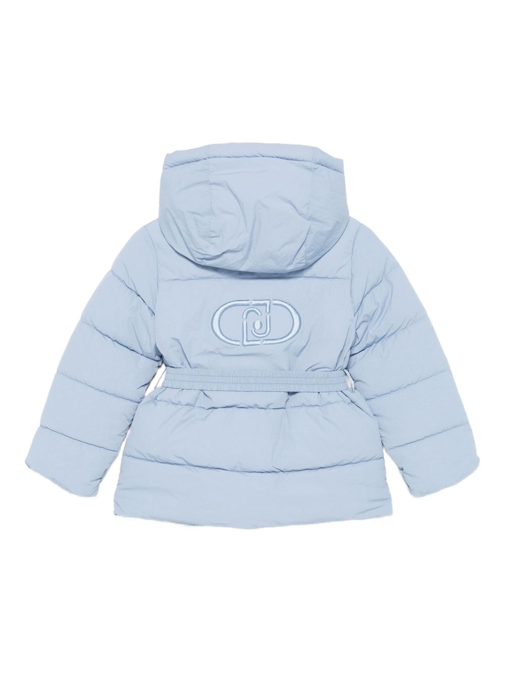 Giubbotto celeste per bambina KF5059T9820 64010 Liu Jo 