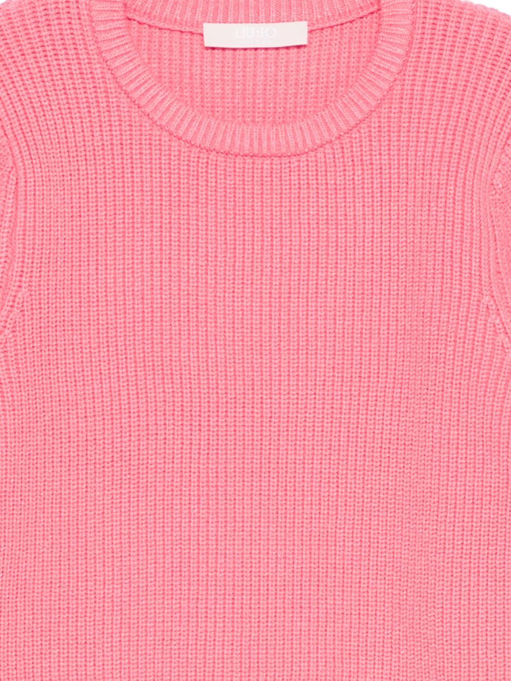 Maglione rosa per bambina KF5092MA12P M9988 Liu Jo 