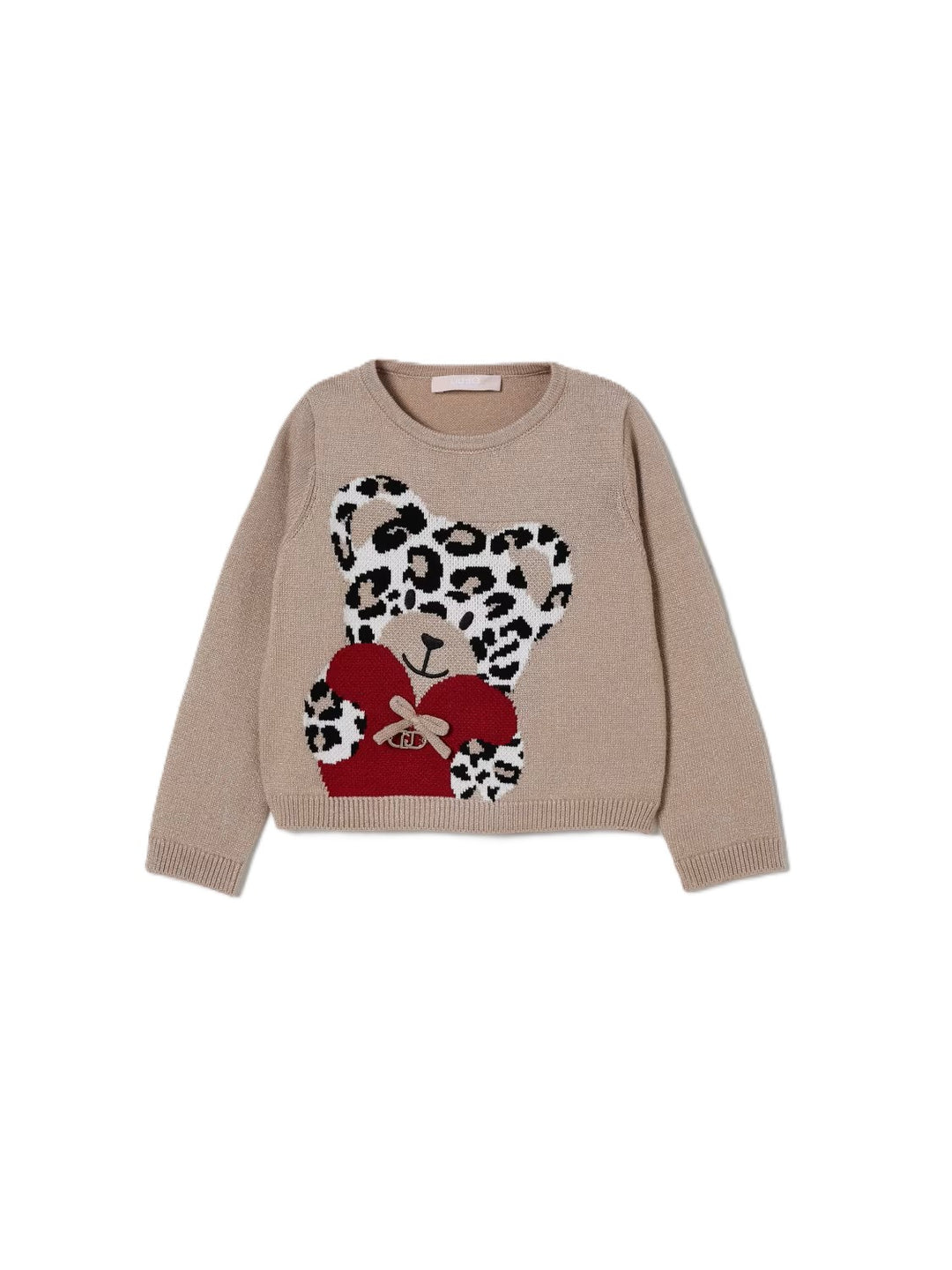 Maglione marrone per bambina KF5122MA12P A4358 Liu Jo 