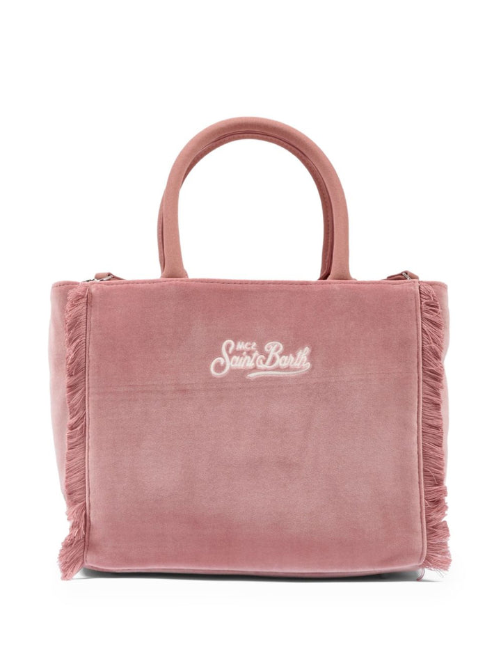 Borsa rossa scuro per bambina COL0038 00242I MC2 Saint Barth Kids 