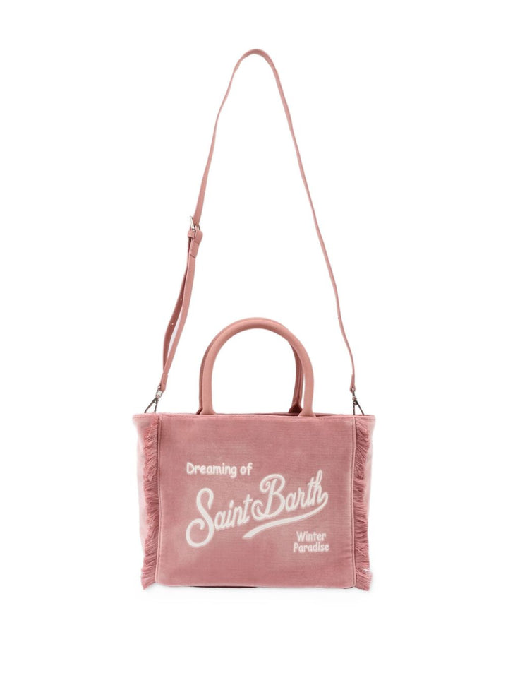 Borsa rossa scuro per bambina COL0038 00242I MC2 Saint Barth Kids 