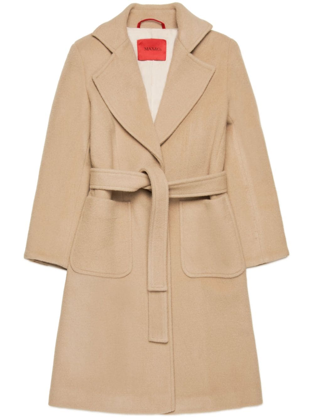 Cappotto beige per bambina MX0001MX052 MX702 Max&co Kids 