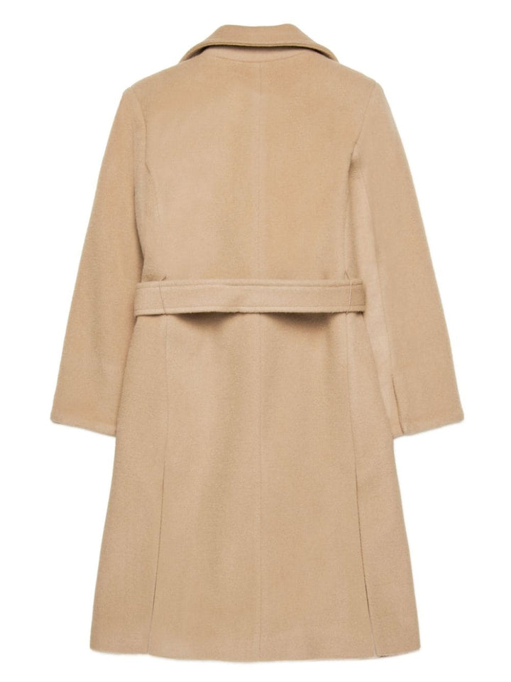 Cappotto beige per bambina MX0001MX052 MX702 Max&co Kids 
