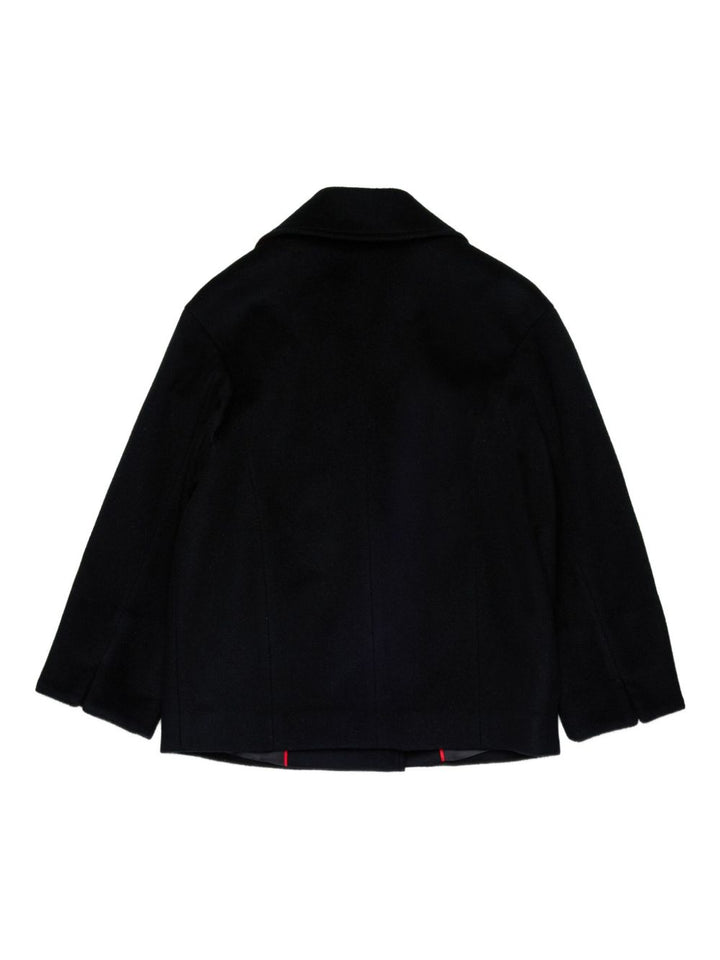Cappotto nero per bambina MX0229MX052 MX900 Max&co Kids 