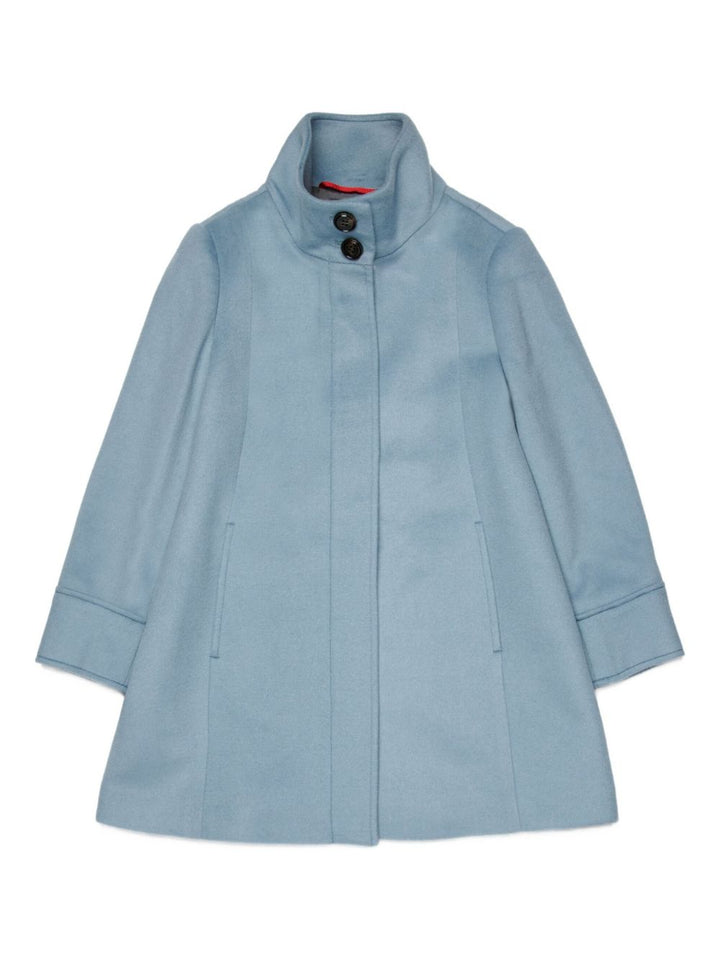 Cappotto azzurro per bambina MX0230MX079 MX803 Max&co Kids 