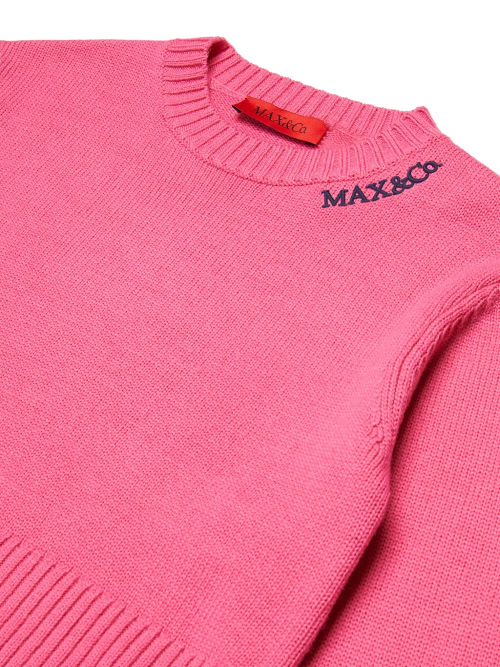 Maglione rosa per bambina MX0251MX043 MX309 Max&co Kids 