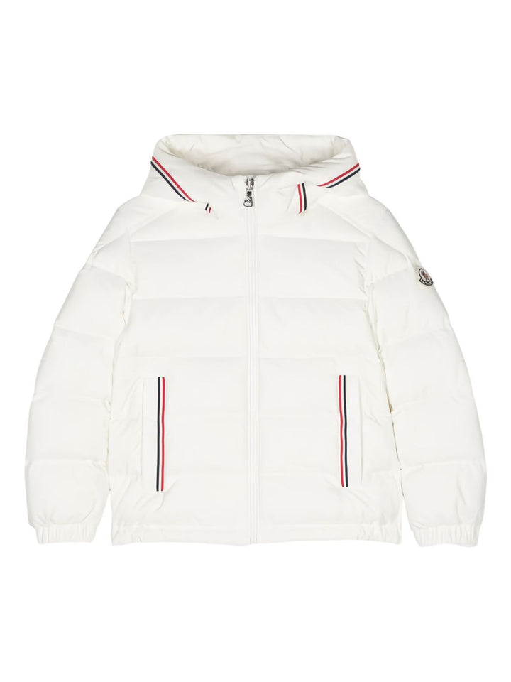 Giubbotto bianco per neonato 9511A0000353A5E 032 Moncler Kids 
