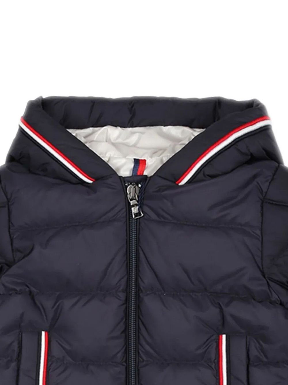 Giubbotto blu navy per neonato 9511A0000353A5E 742 Moncler Kids 