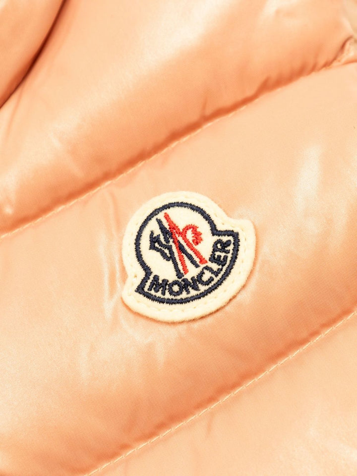 Gilet rosa per neonata 9511A00016597Z8 51E Moncler Kids 