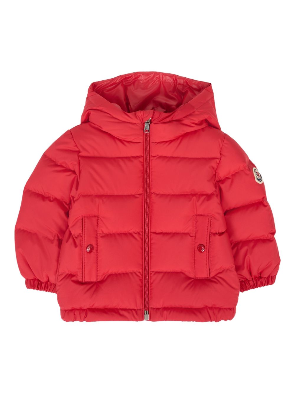 Giubbotto rosso per neonato 9511A00024597YW 457 Moncler Kids 