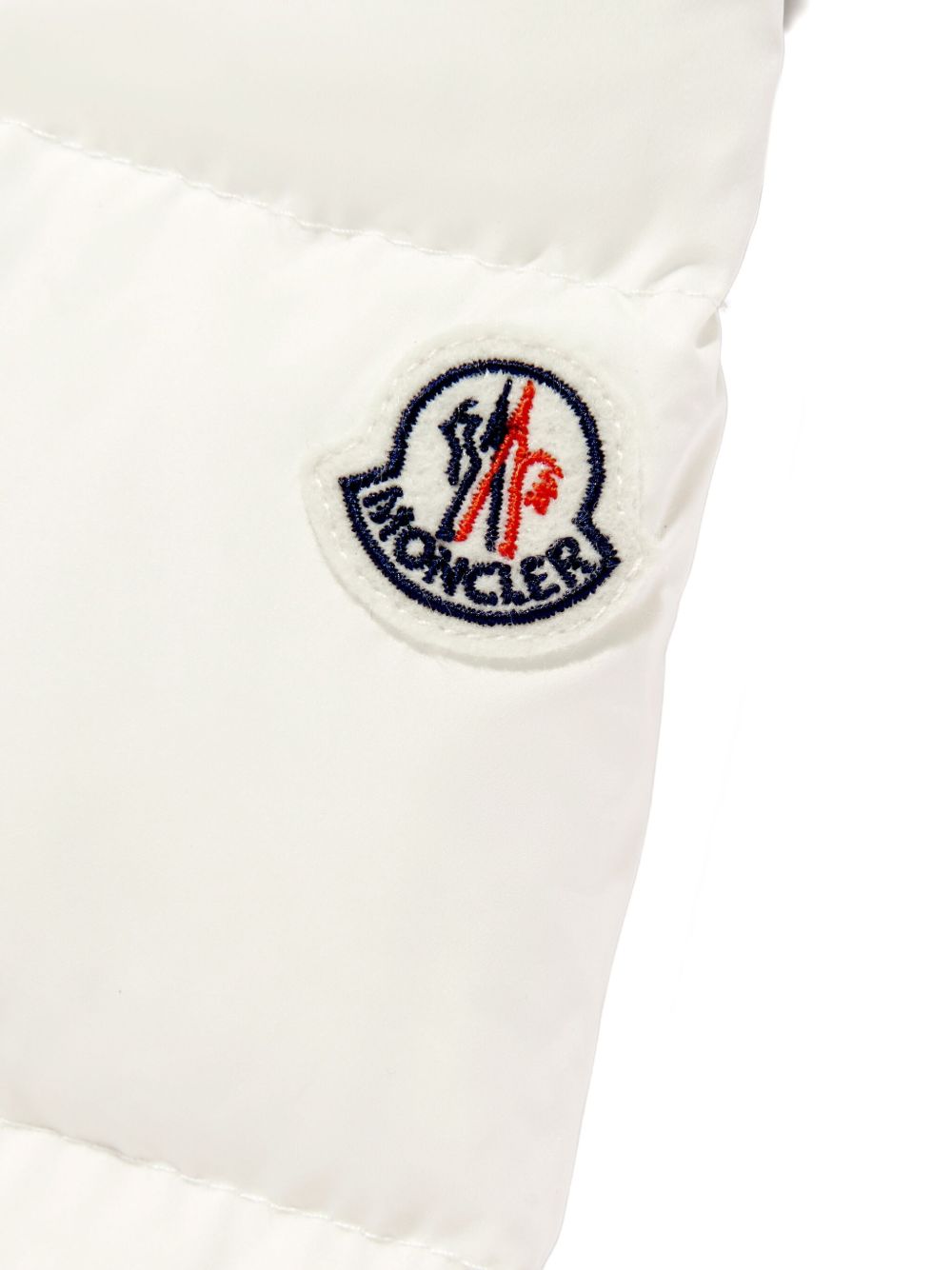 Giubbotto bianco per neonata 9511A00031597YW 034 Moncler Kids 