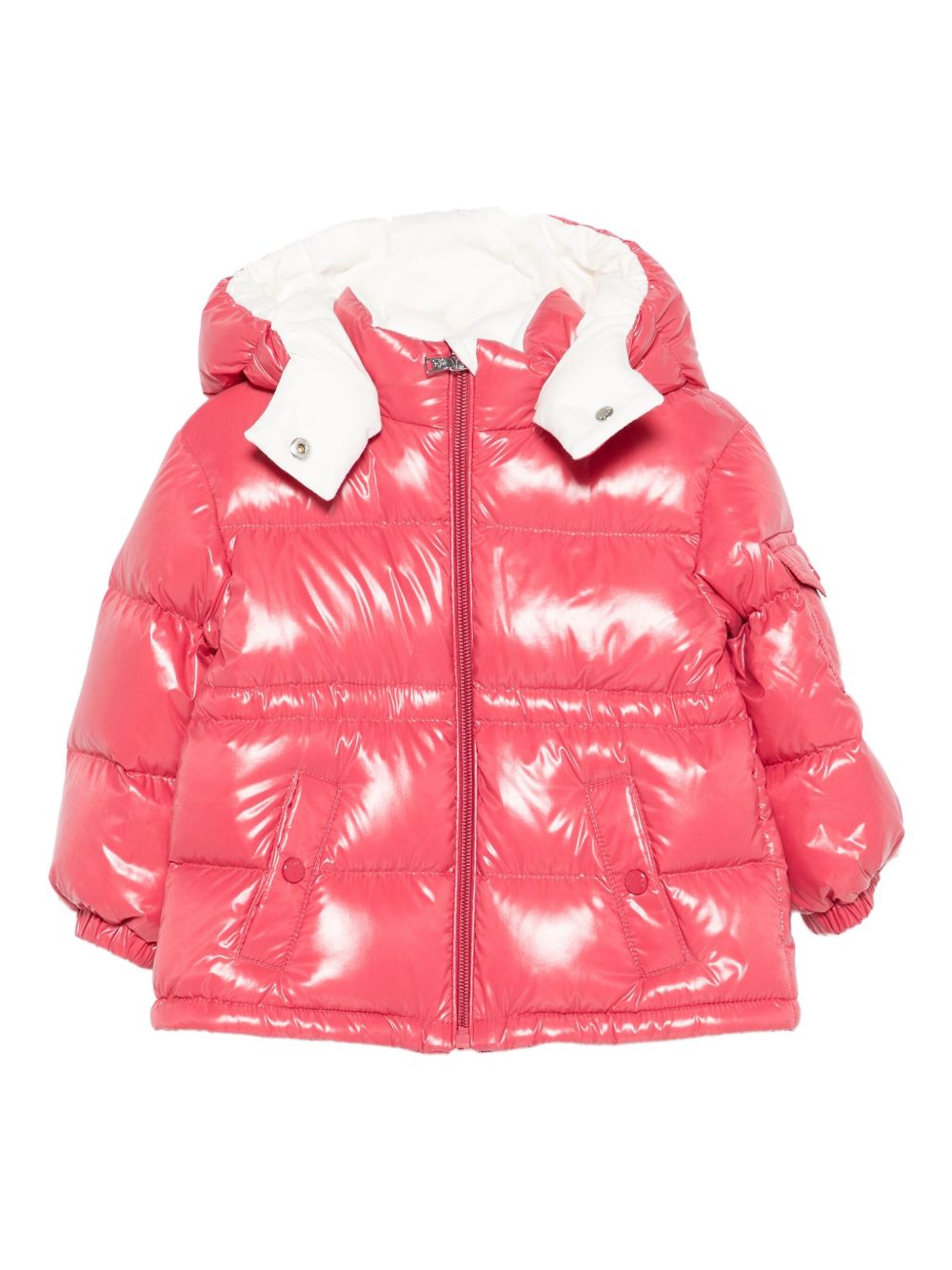 Giubbotto rosa scuro per neonata 9511A00033597Z8 559 Moncler Kids 