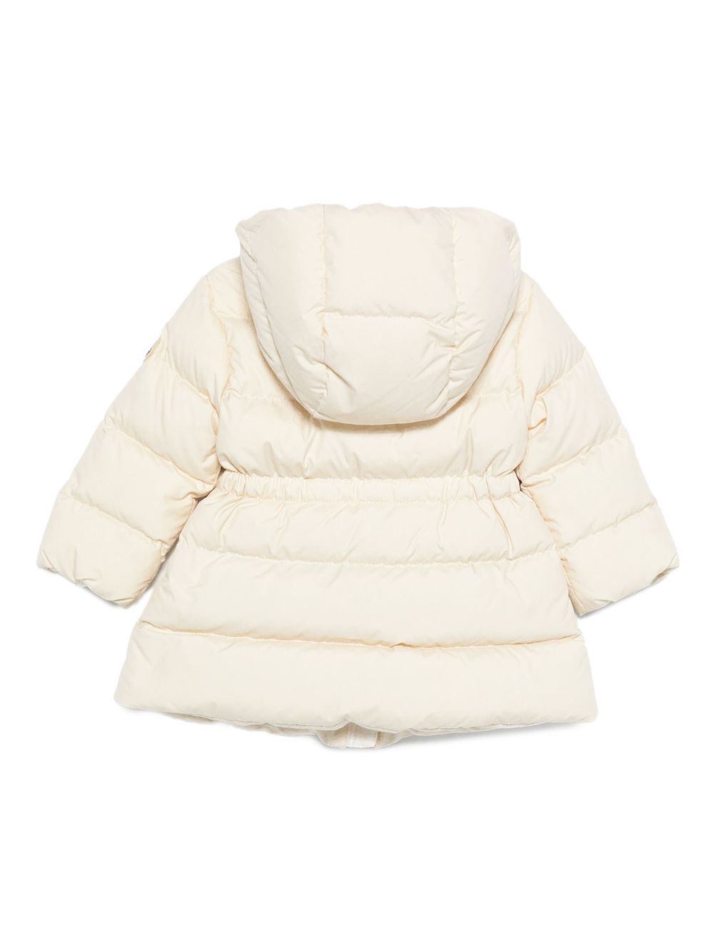 Giubbotto beige per neonata 9511C00001597YW 041 Moncler Kids 