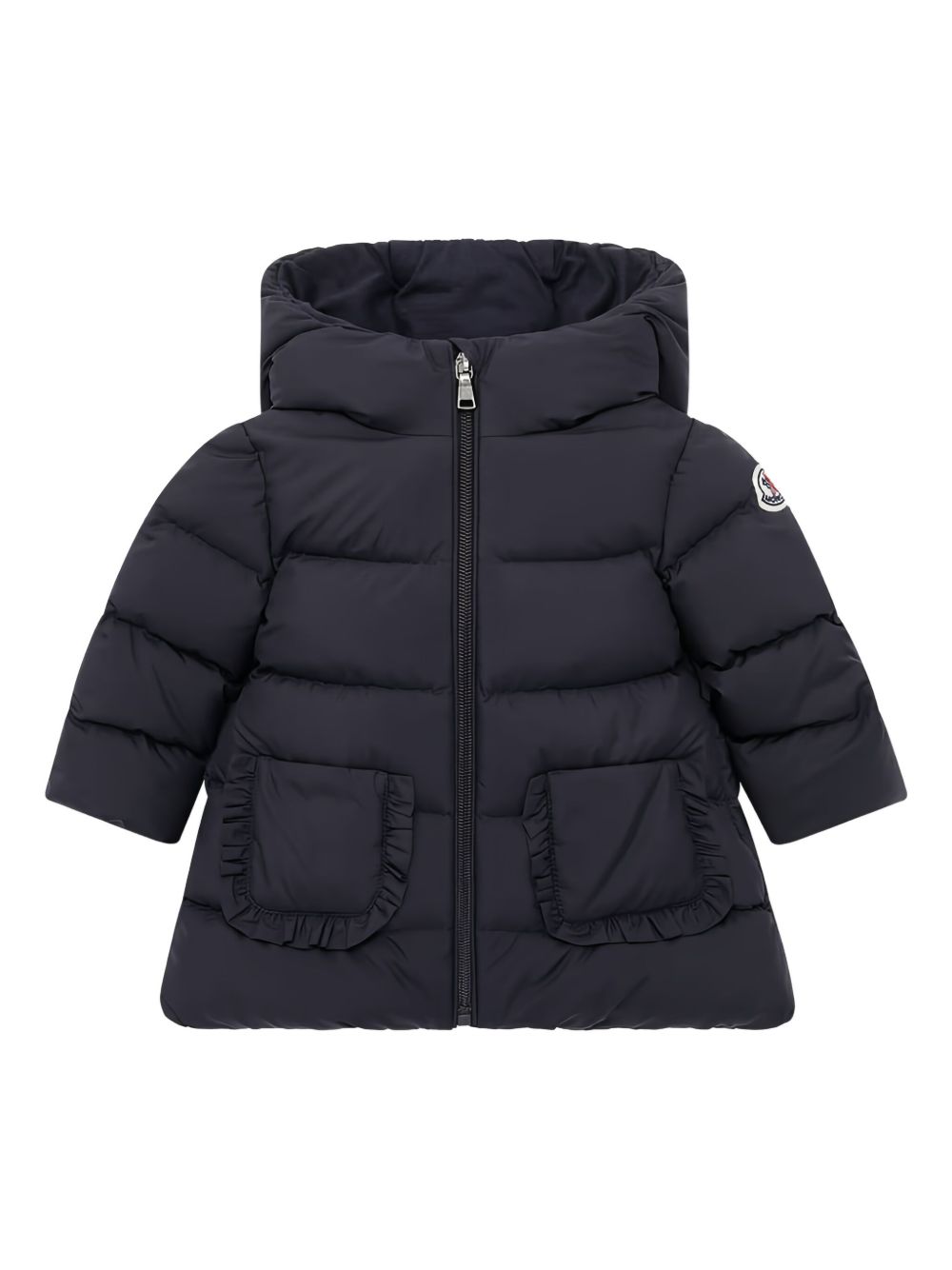 Giubbotto blu navy per neonata 9511C00001597YW 778 Moncler Kids 