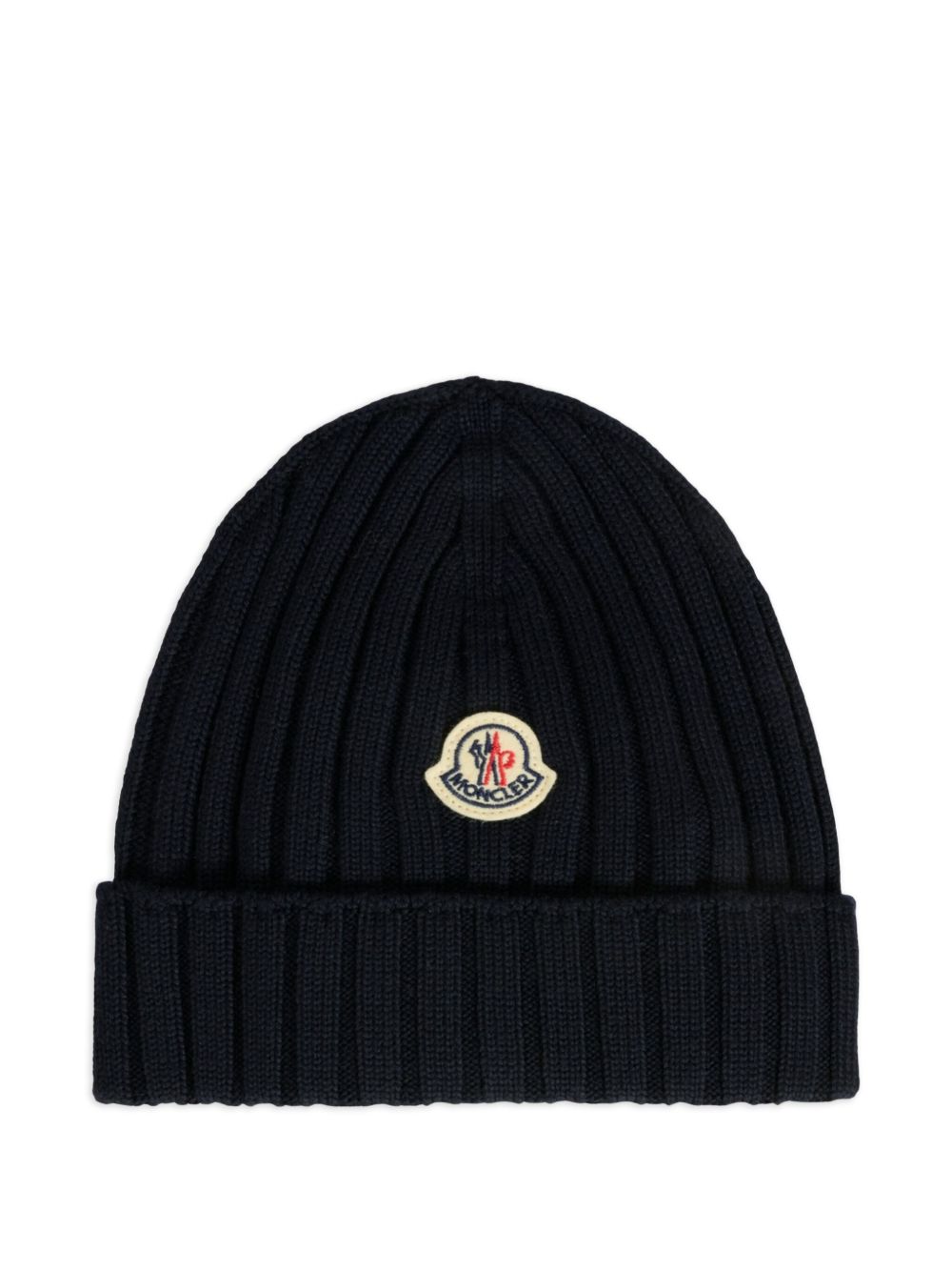 Cappello blu per neonato 9513B00006M1131 742 Moncler Kids 