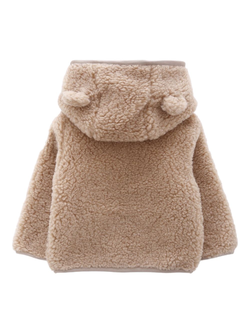 Cappotto beige per neonato 9518G0000189A3X 239 Moncler Kids 