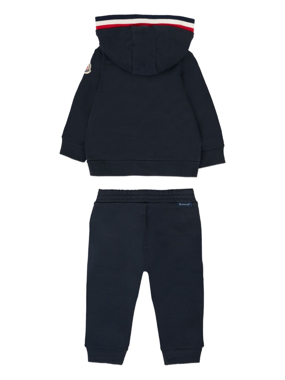 Completo sportivo blu navy per neonato 9518M0000789AM3 778 Moncler Kids 