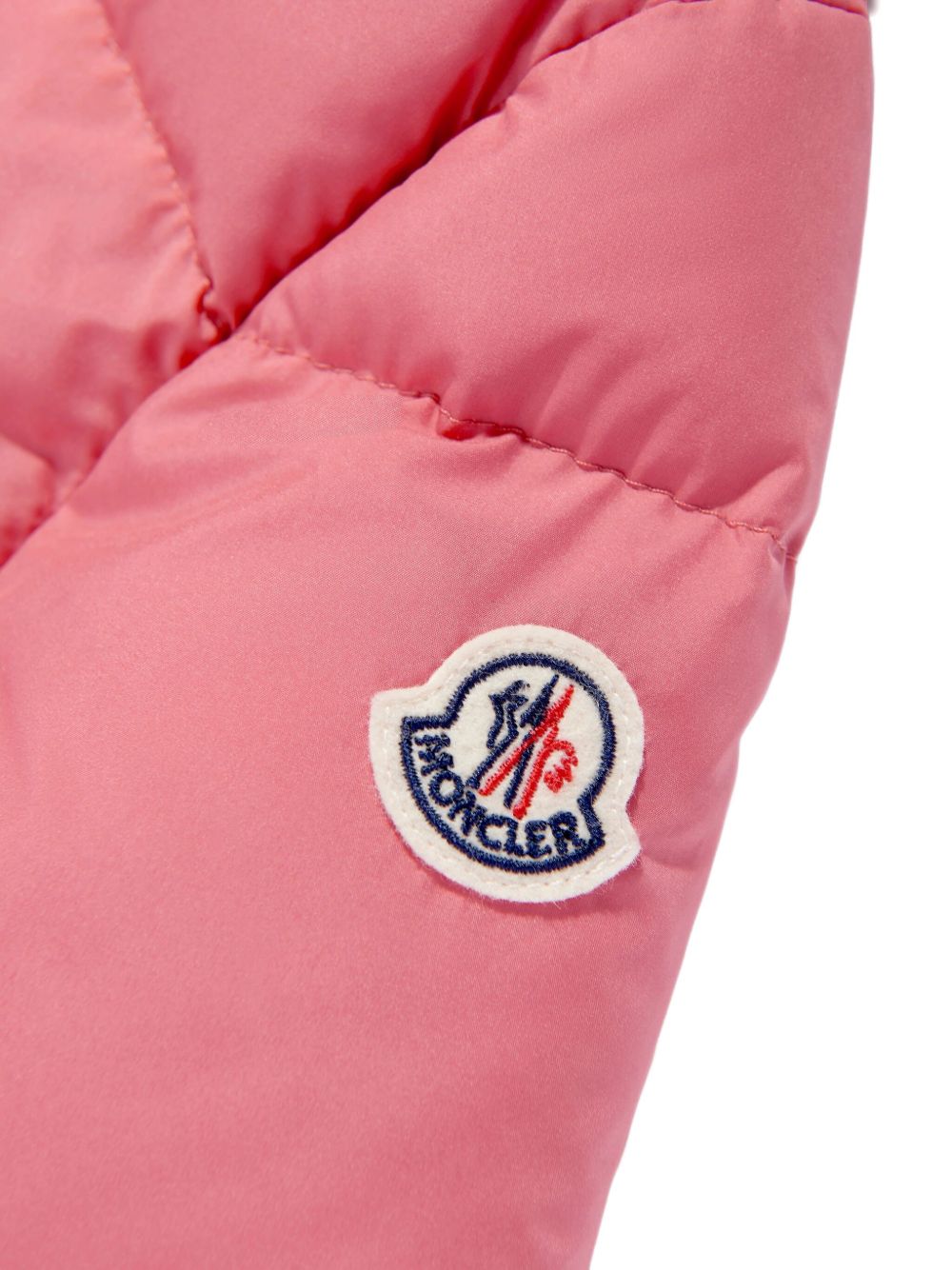 Giubbotto rosa per bambina 9541A00012597YW 56H Moncler Kids 