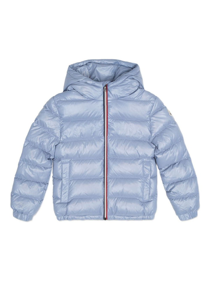 Giubbotto azzurro per bambino 9541A00022597Z8 715 Moncler Kids 