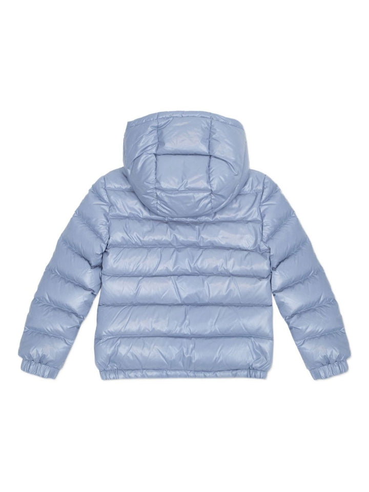 Giubbotto azzurro per bambino 9541A00022597Z8 715 Moncler Kids 