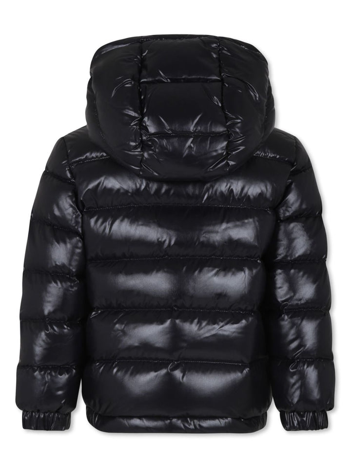 Giubbotto nero per bambino 9541A00022597Z8 999 Moncler Kids 