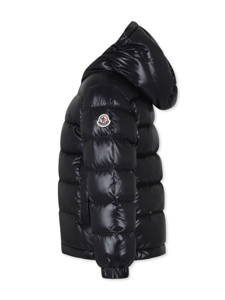 Giubbotto nero per bambino 9541A00022597Z8 999 Moncler Kids 