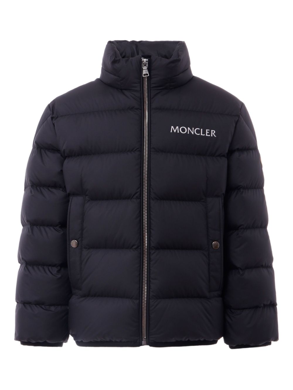 Giubbotto nero per bambino 9541A00026597X2 999 Moncler Kids 