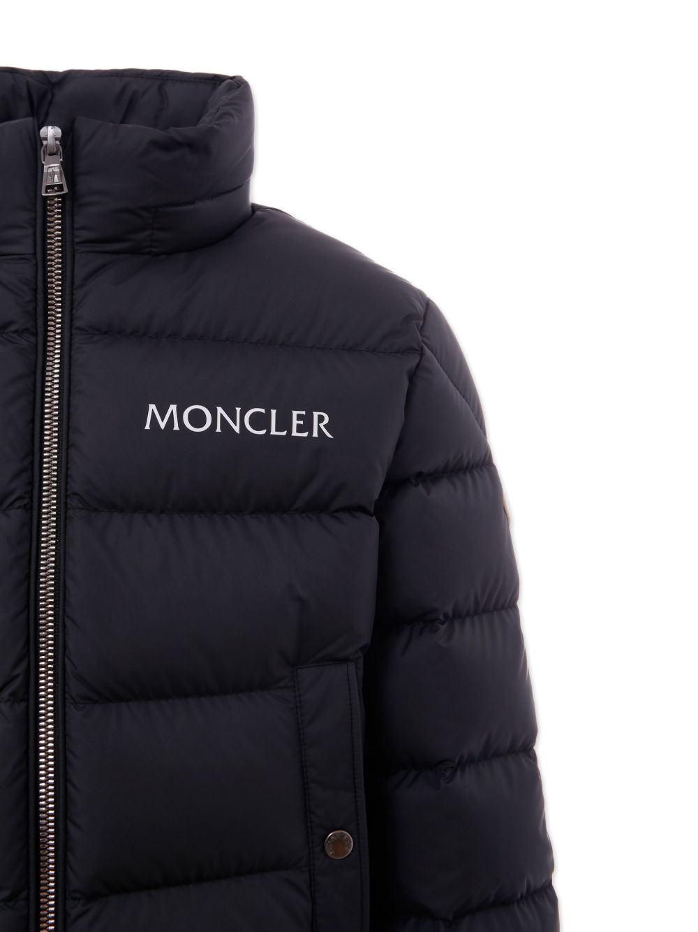 Giubbotto nero per bambino 9541A00026597X2 999 Moncler Kids 