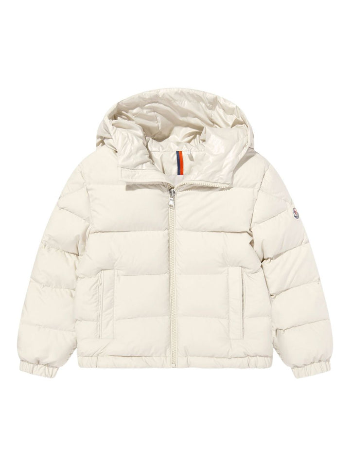 Giubbotto bianco per bambino 9541A00101597YW 20F Moncler Kids 