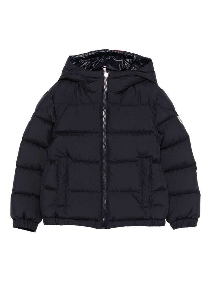 Giubbotto blu navy per bambino 9541A00101597YW 778 Moncler Kids 