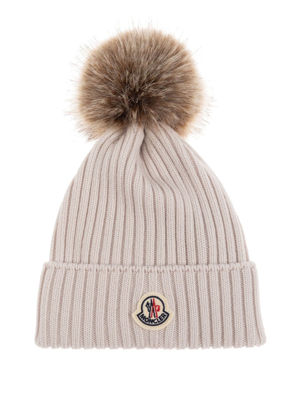 Cappello beige per bambino 9543B00011A9327 216 Moncler Kids 