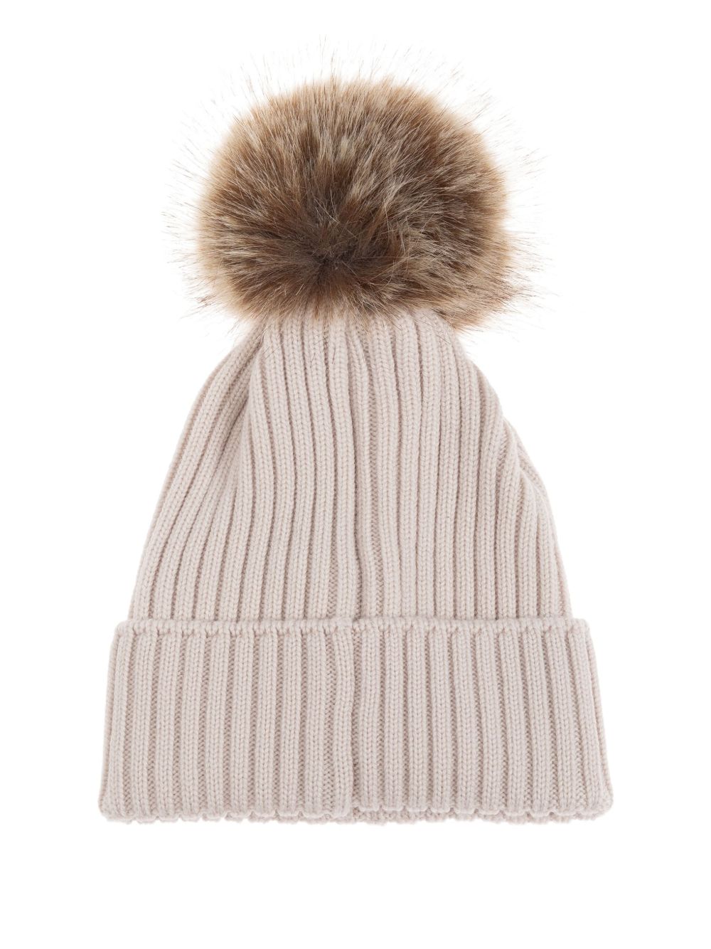 Cappello beige per bambino 9543B00011A9327 216 Moncler Kids 