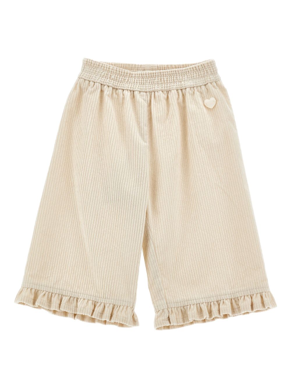 Pantalone beige per neonata 37F4026852 0002 Monnalisa Kids 
