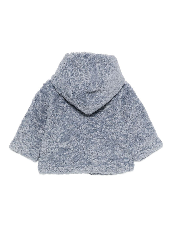 Cappotto grigio per neonato 39F1036031 0051 Monnalisa Kids 